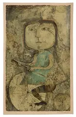 Graciela Rodo Boulanger, Girl with Bike, Lithograph