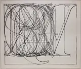 Jasper Johns, Alphabet (1969), 1969, Lithograph