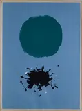 Adolph Gottlieb, Black Splash, Serigraph