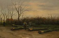 Anton Mauve, Untitled, Oil on Panel