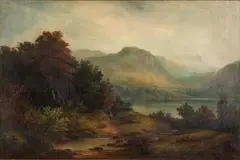 Horatio McCulloch, Untitled, Oil on Canvas