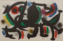 Composition VIII by Joan Miró, Lithograph, offered Apr 2026