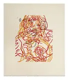 David Salle, Untitled (for Film Forum), Linocut