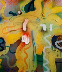 Joseph Stabilito, Monkey Business, Acrylic on Canvas