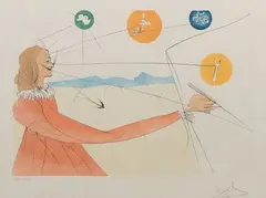 Dalinean Prophecy by Salvador Dalí, Mixed Media, offered Jul 2026