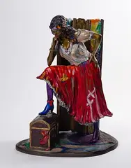 Isaac Maimon, Gypsy, Bronze Sculpture