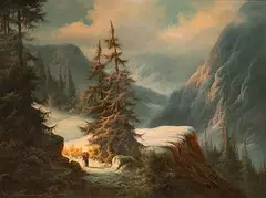 Ludwig Munninger, Untitled, Oil on Canvas