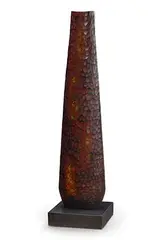 Michael Bauermeister, Red Blaze, Wood Sculpture