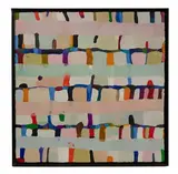 Airport / Washington by Kathleen Waterloo, Encaustic on Cloth, offered Aug 2026