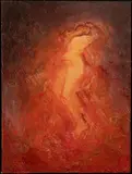 Delivery by Gail Foster, Oil and Encaustic on Canvas on Board, offered Aug 2026