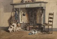 Jules Gélibert, Untitled, Watercolor on Paper