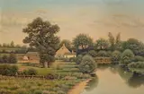 George Drew, Summer Afternoon, Oil on Canvas
