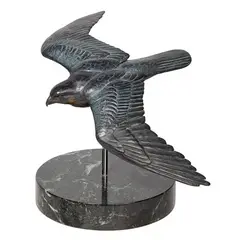 Robert Bateman, Peregrine Falcon in Flight, Bronze Statue