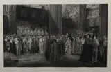 The Coronation of H.M.K. Edward VII by Frédéric-Auguste Laguillermie, Etching, offered Aug 2026