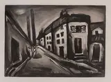 Georges Rouault, Street of the Lonely, Etching