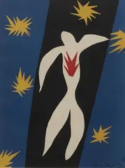 Henri Matisse, La Chute d'Icare, Lithograph