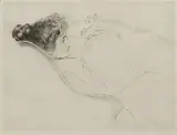 Paul César Helleu, Liseuse Au Profil Grec, Drypoint Etching