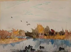 Roy Martell Mason, Untitled, Watercolor