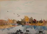 Roy Martell Mason, Untitled, Watercolor