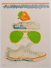 Don Nice, American Totem, Lithograph
