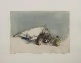 Roses by Alessandro Nocentini, Etching, offered Sep 2026