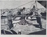Heave Up by Charles E. Pont, Wood Engraving, offered Aug 2026