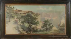 Louis Akin, Grand Canyon, 1906, 1906, Lithograph