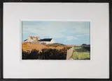 John Austin, Nantucket House, Tempera on Board