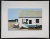 John Austin, Ice House, Tempera on Artist Board