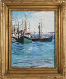 Anne Ramsdell Congdon, End of Wharf, Nantucket