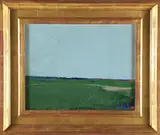 Anne Packard, Flatlands, Oil on Canvas Landscape Titled