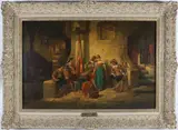 Spanish Inn by Alex Rauter, Oil on Canvas, offered Aug 2026