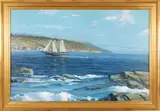 William Lowe, Untitled, Oil on Canvas Returning to Safe Harbor