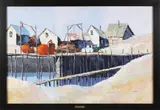 Phillip Hicken, Buoys, Acrylic on Canvas