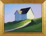 Joan Albaugh, A Worn Path, Oil on Board