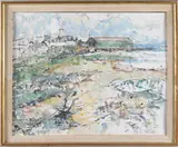 Isabelle Tuttle, Wind and Sand, Oil on Artist Board