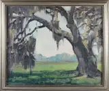Isabelle Tuttle, Spanish Moss, Oil on Canvas