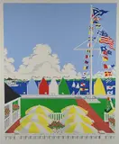 Eric Holch Limited Edition, NYC Centennial Celebration 1990, 1990, Serigraph Print