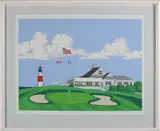 Eric Holch Limited Edition, Sankaty Head Gold Club, Lithograph