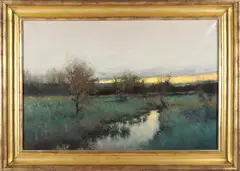 Nantucket Creek by Dennis Sheehan, Oil on Canvas, offered Jul 2025