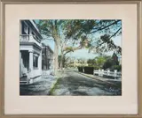 Colorized by Charles Sawyer, Photograph of Pleasant Street to Main Street, offered Jul 2025