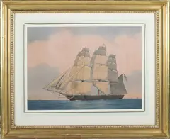 Lucius A. Briggs, The Oriental, circa 1871, Watercolor on Paper