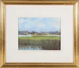 Helen Sharp Potter, Nantucket Marsh, Oil on Canvas