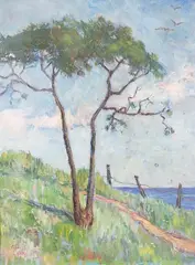Nantucket Pine by George Lear, Oil on Canvas, offered Dec 2025