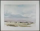 Pat Gardner, Bartlett Farm, circa 1979, Watercolor