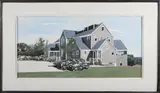 John Austin, Nantucket Horchow House #2, Tempera on Board