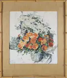 Isabelle Tuttle, Floral Still Life, Oil on Artist Board