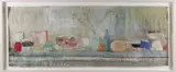 Tabletop Still Life by Charlotte Culot, Mixed Media on Paper, offered Apr 2025