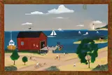 Charlie Munro, Oyster Shack, circa 2005, Oil on Board