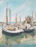 Original Hand Colored by Scarce H. Marshall Gardiner, Photograph, offered Aug 2025